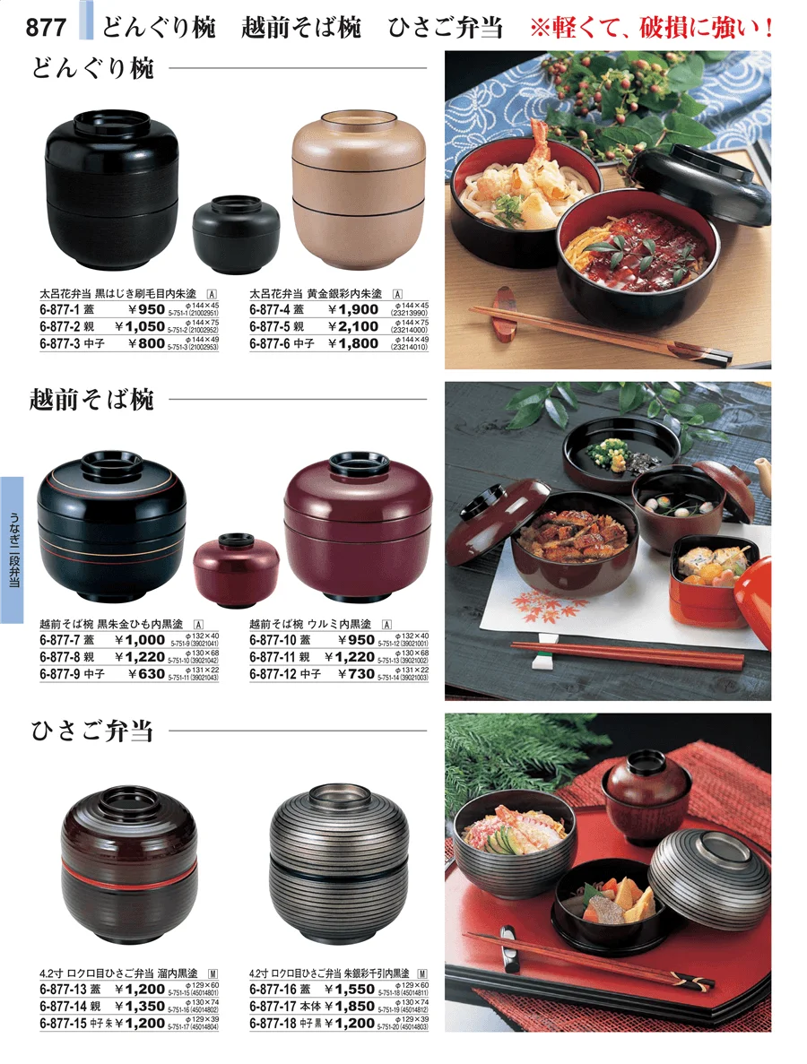 うなぎ二段弁当 ページ877
