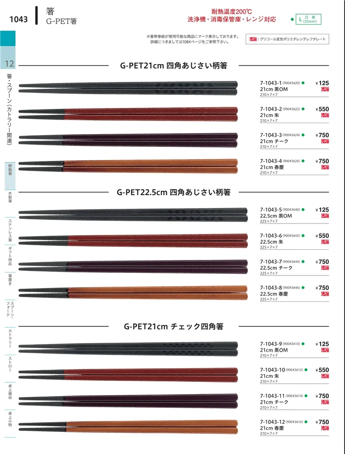 陶器箸 ページ1043