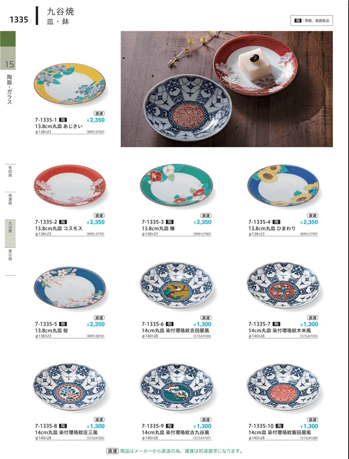 皿・小鉢 ページ1335