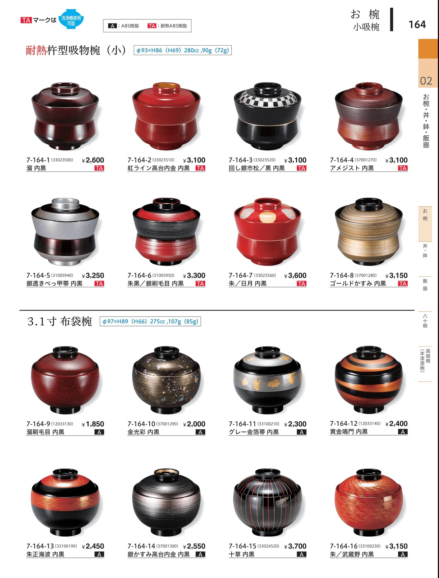 やすらぎvol.34・ページ番号164・小吸椀