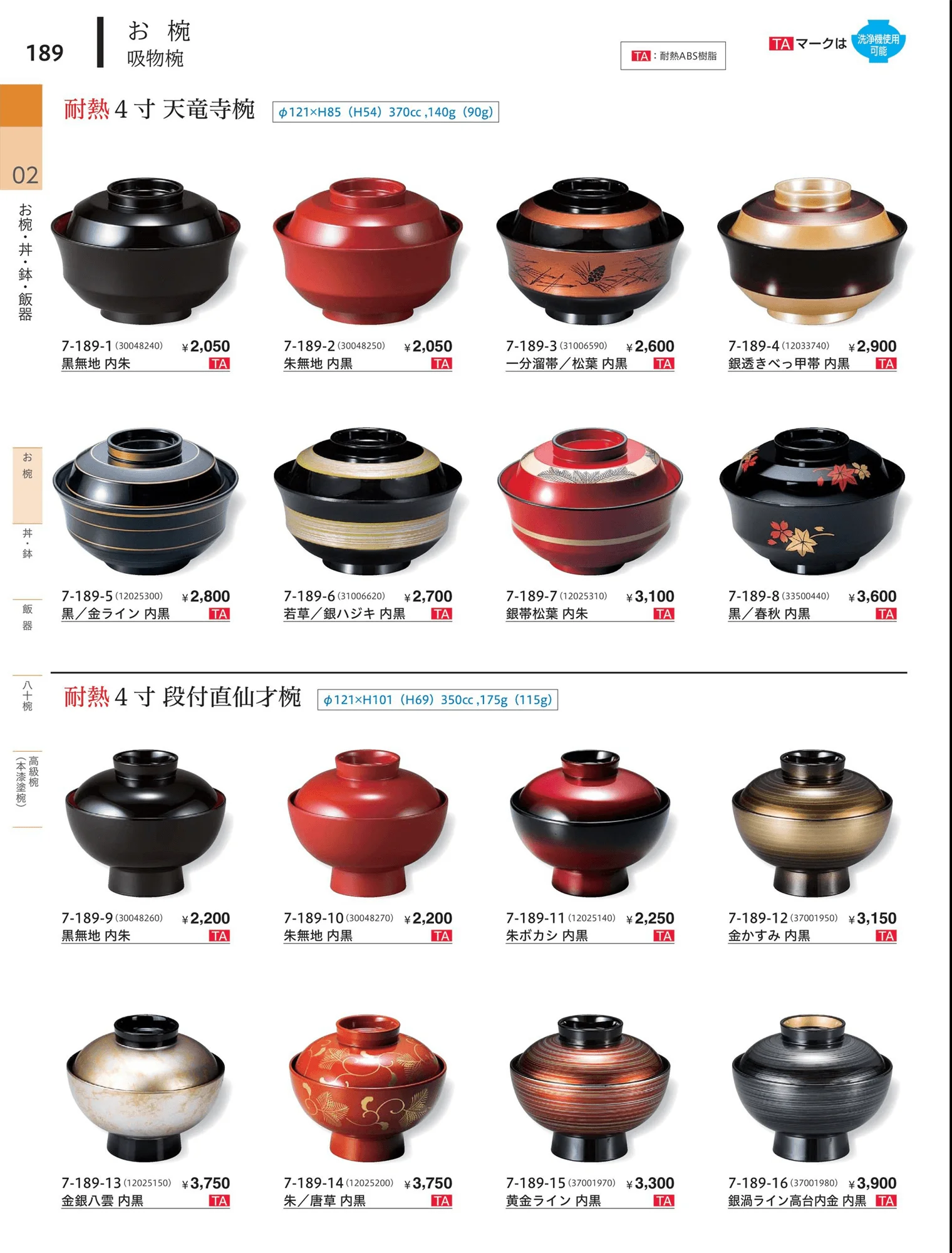 やすらぎvol.34・ページ番号189・飯椀