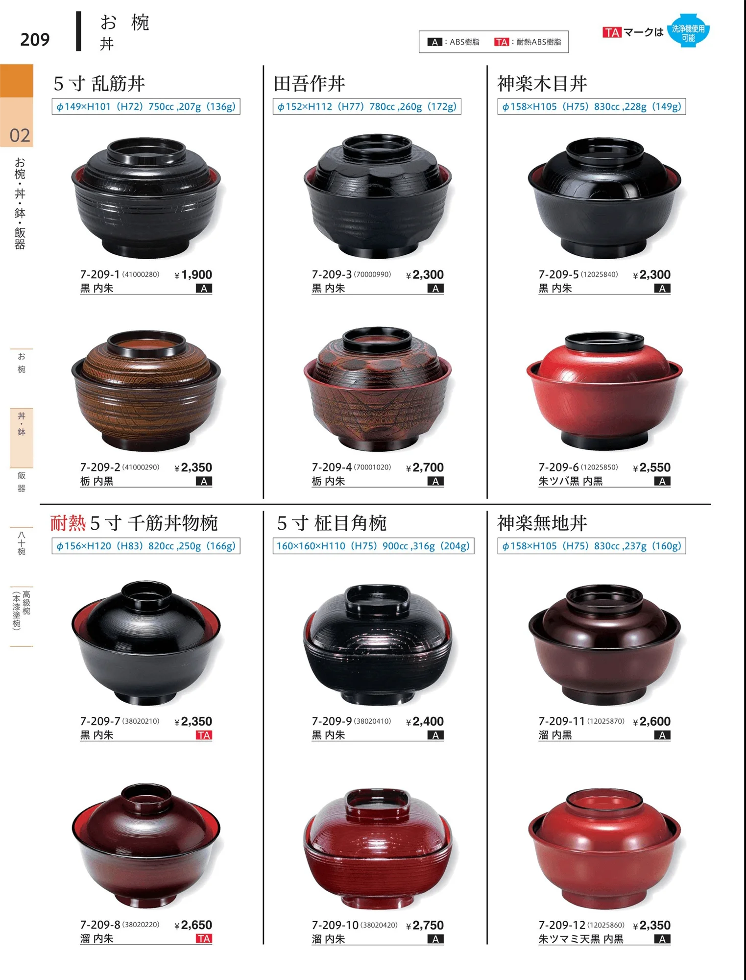 やすらぎvol.34・ページ番号209・お椀・丼