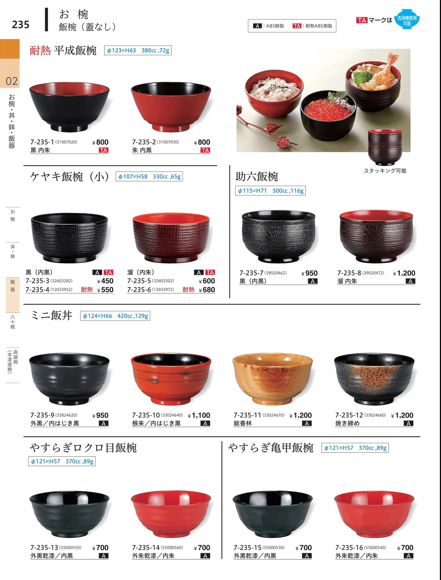 やすらぎvol.34・ページ番号235・飯器