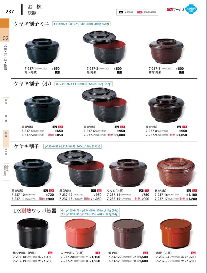飯籠（蓋なし） ページ237