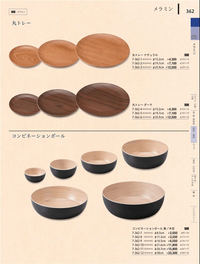 盛鉢・盛皿 ページ362