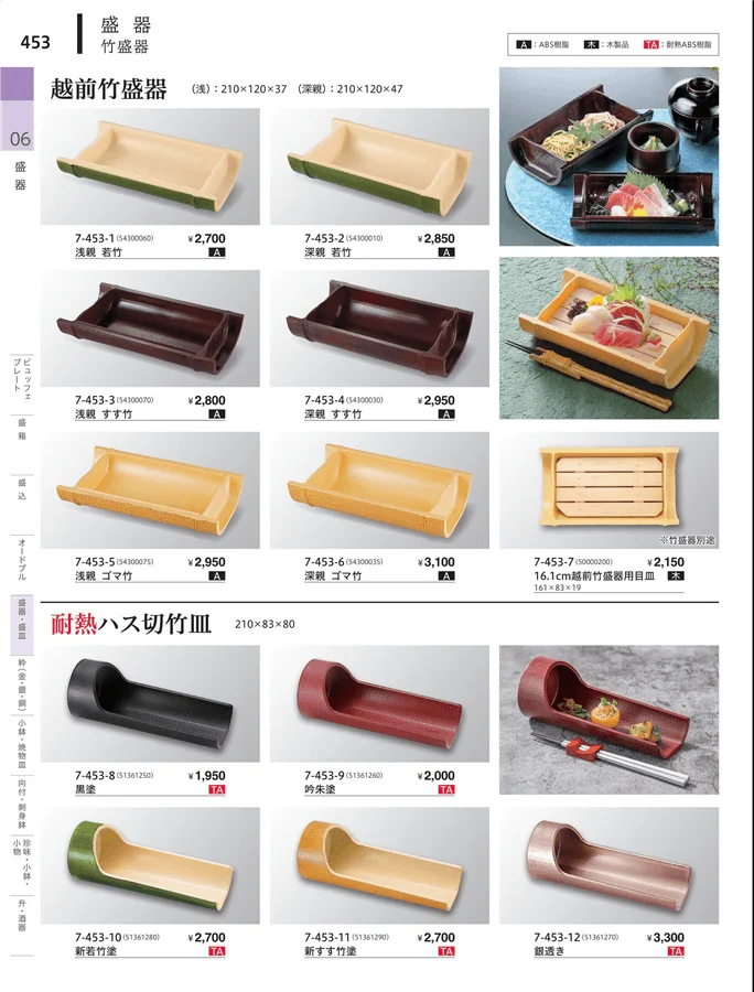 桶型盛器 ページ453