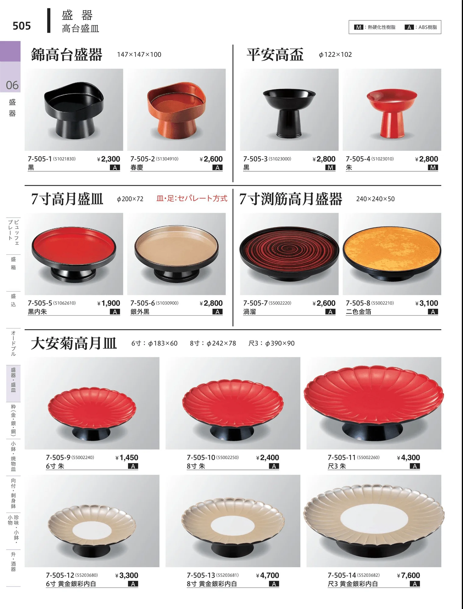 やすらぎvol.34・ページ番号505・高台盛器