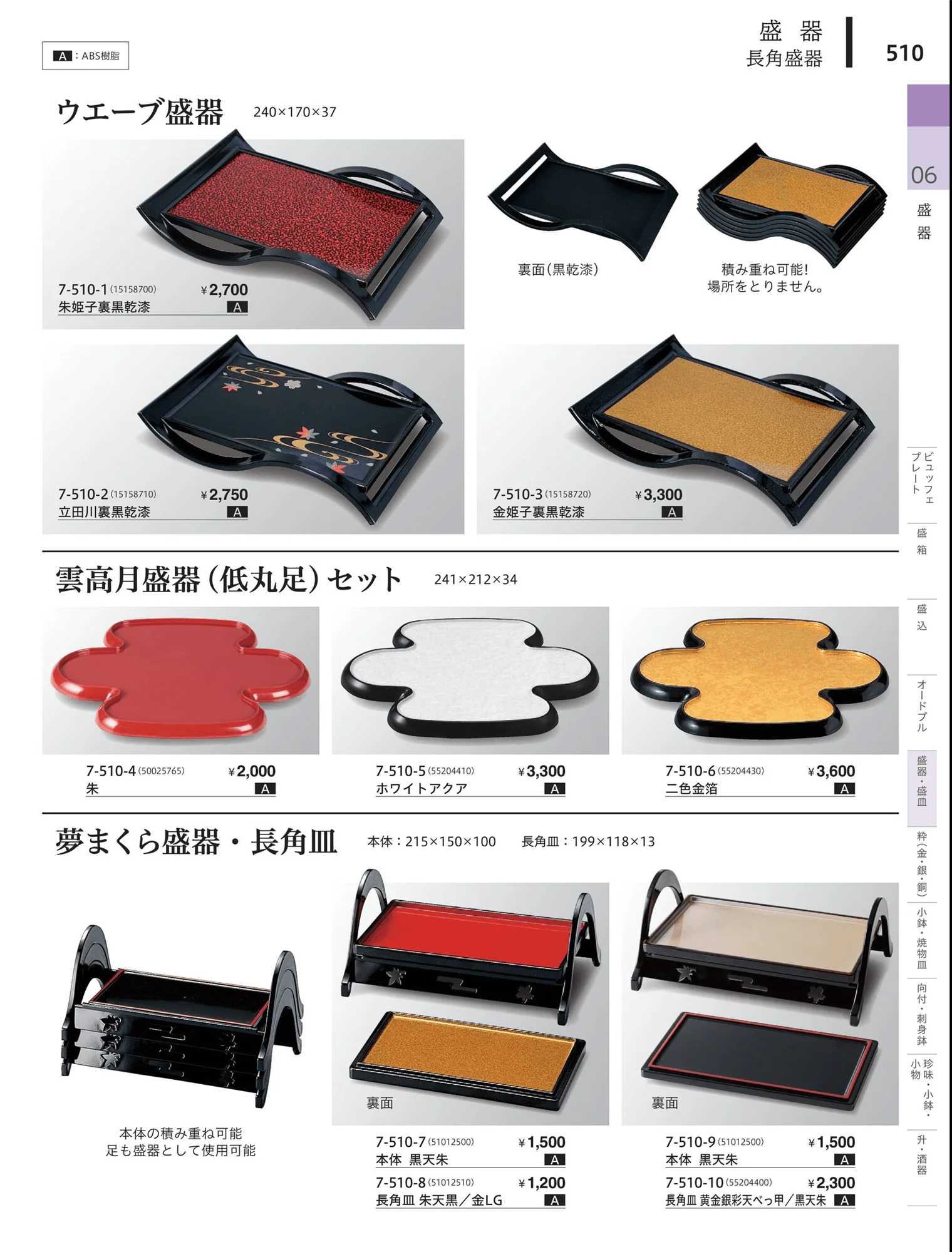 やすらぎvol.34・ページ番号510・高台盛器