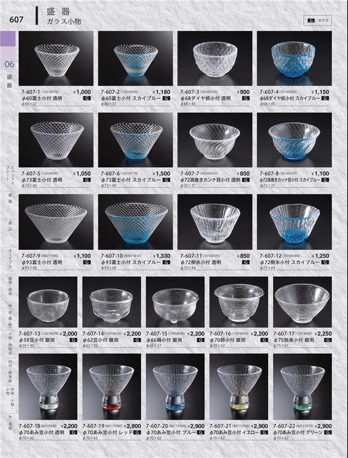 珍味（木製・陶器） ページ607