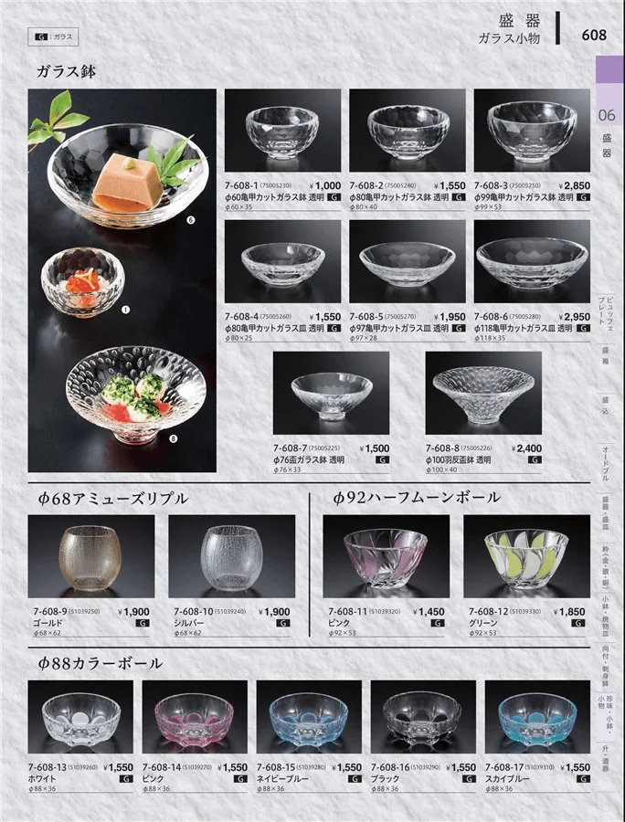 珍味（木製・陶器） ページ608