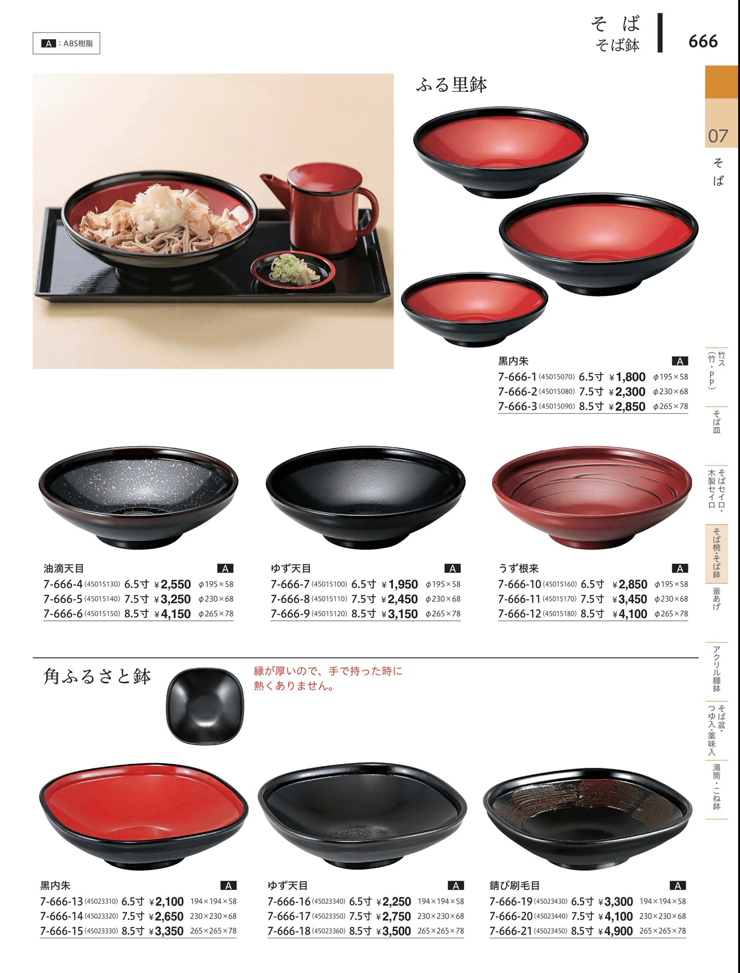 やすらぎvol.34・ページ番号666・タイプ・ラーメン鉢・冷麺鉢