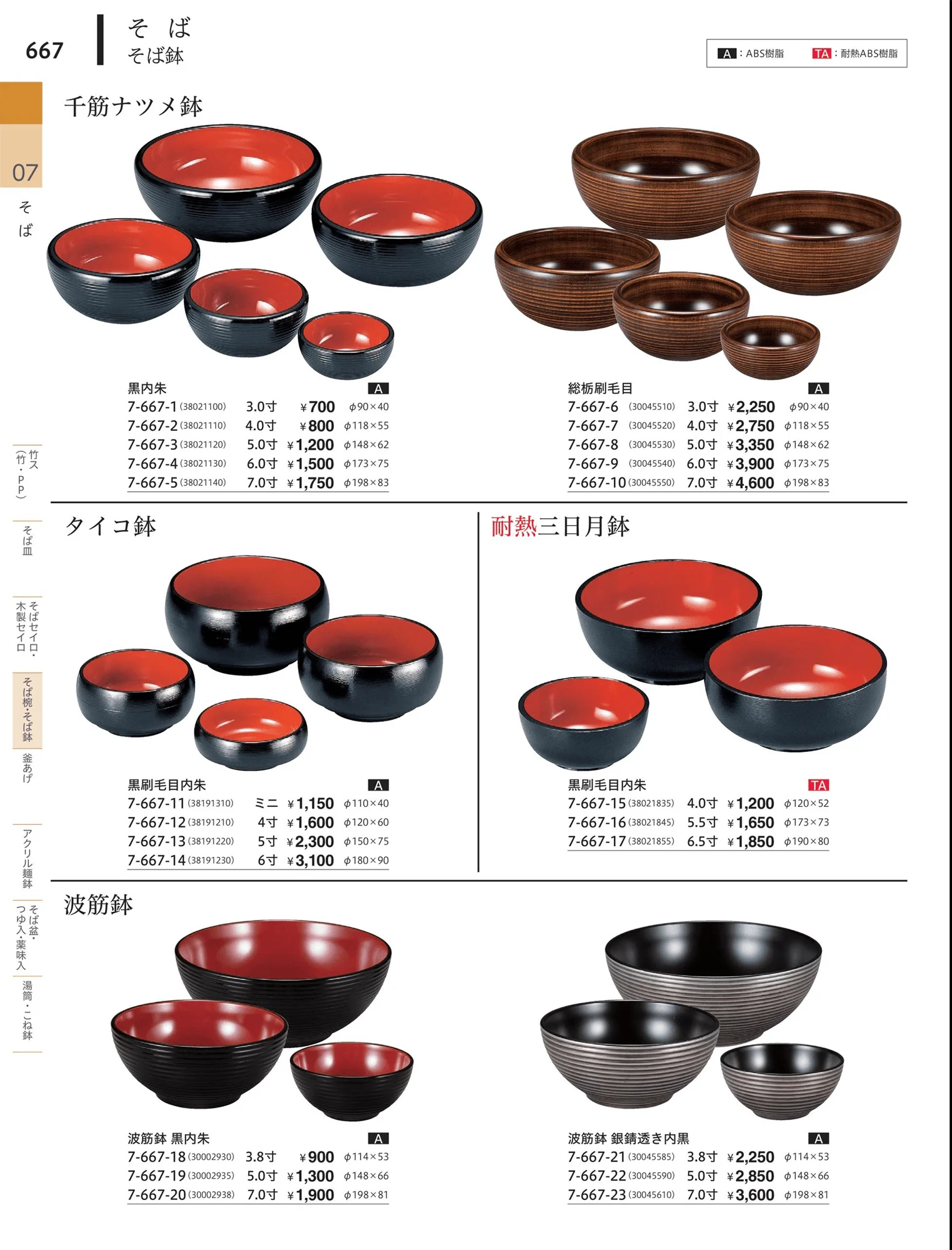 やすらぎvol.34・ページ番号667・タイプ・ラーメン鉢・冷麺鉢