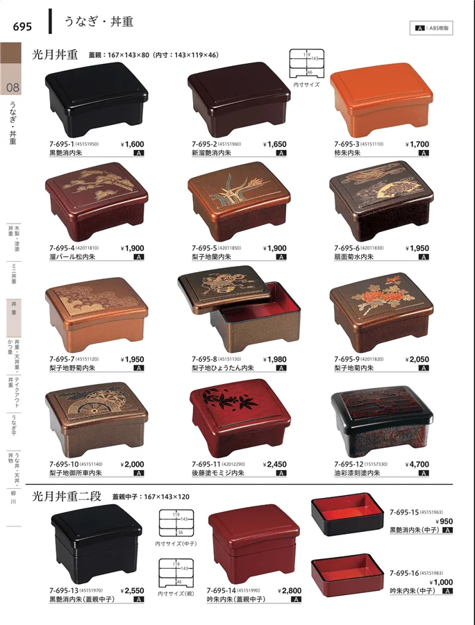 ミニ弁当 ページ695