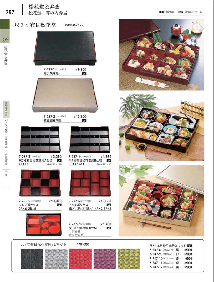 松花堂・弁当・キッズ用品 ページ787