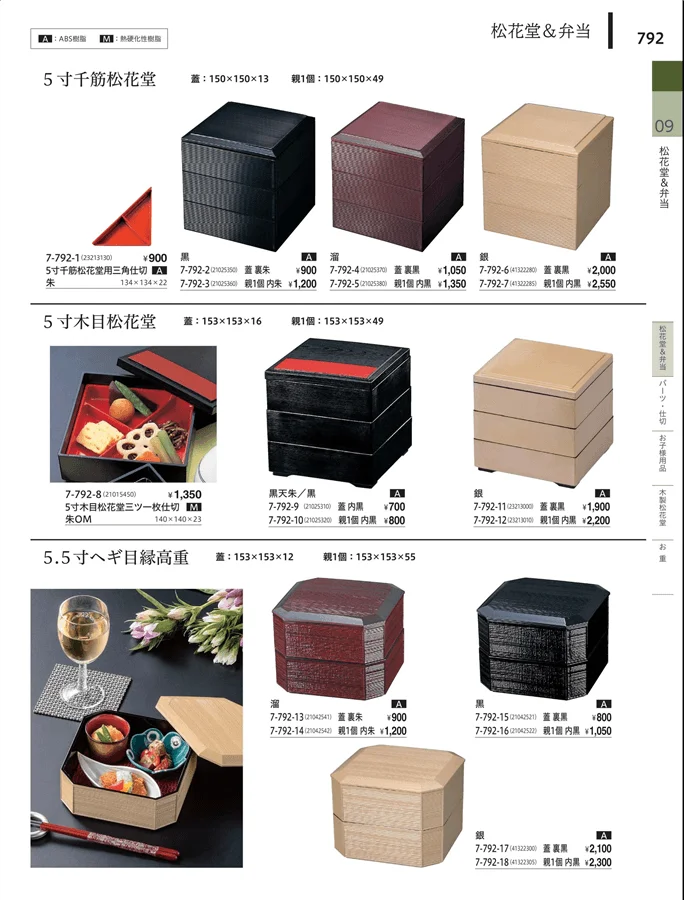 松花堂・弁当・キッズ用品 ページ792
