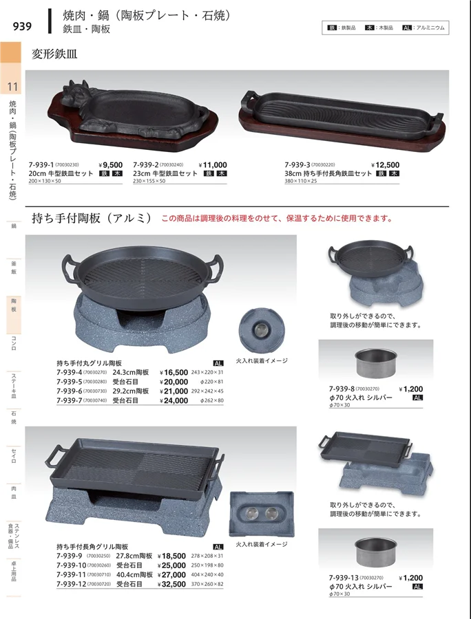 陶器鍋 ページ939