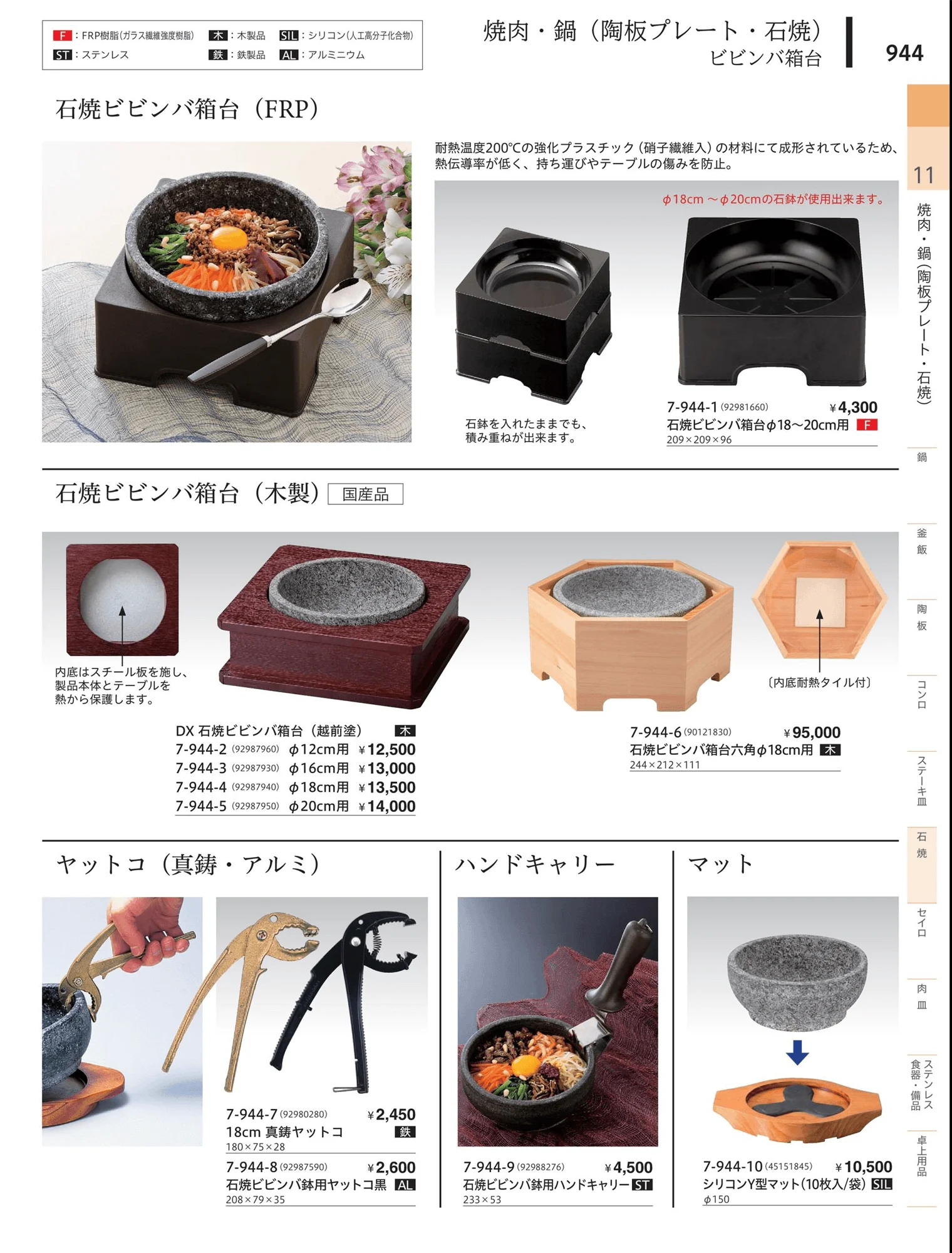 やすらぎvol.34・ページ番号944・陶器鍋