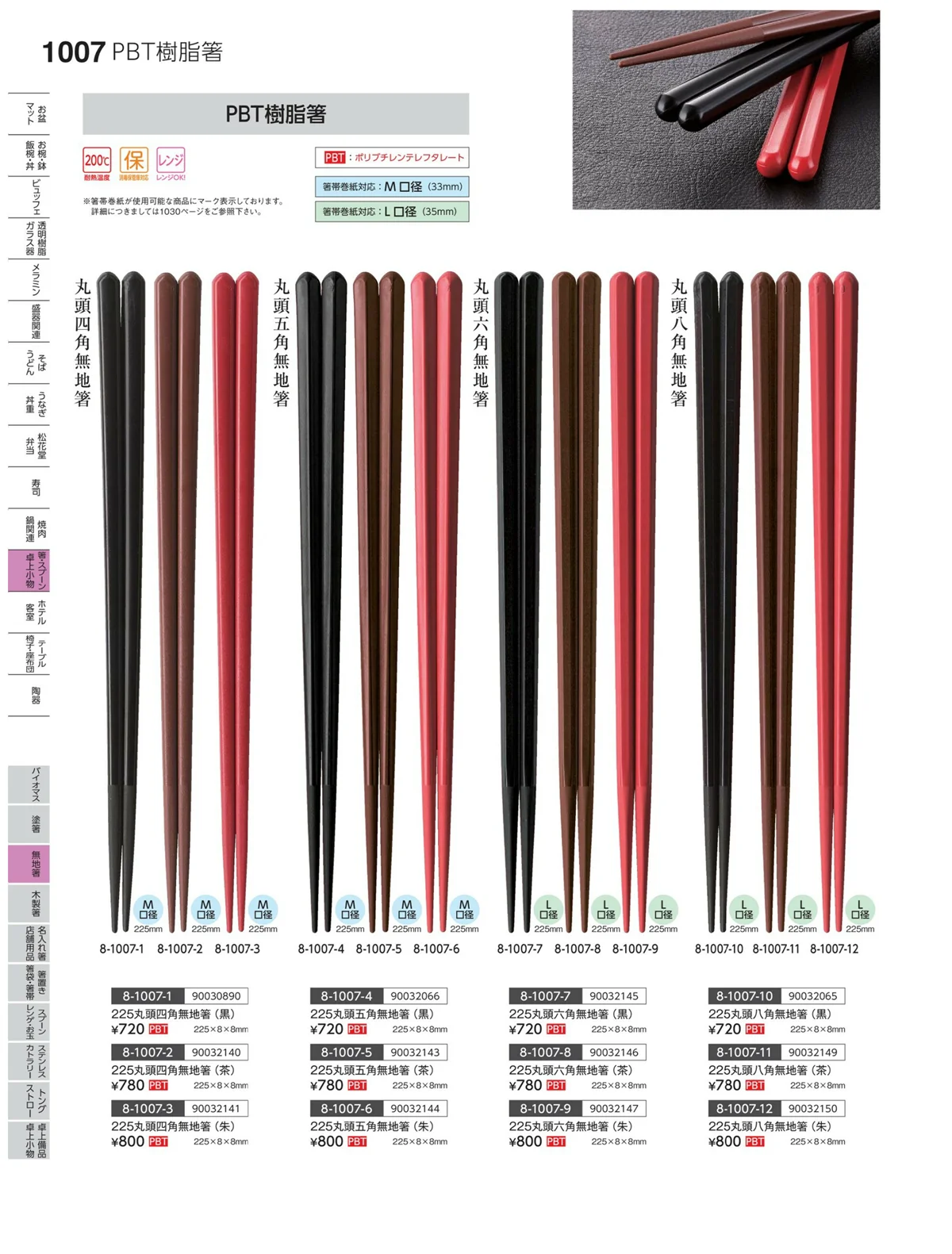 やすらぎvol.35・ページ番号1007・菜箸