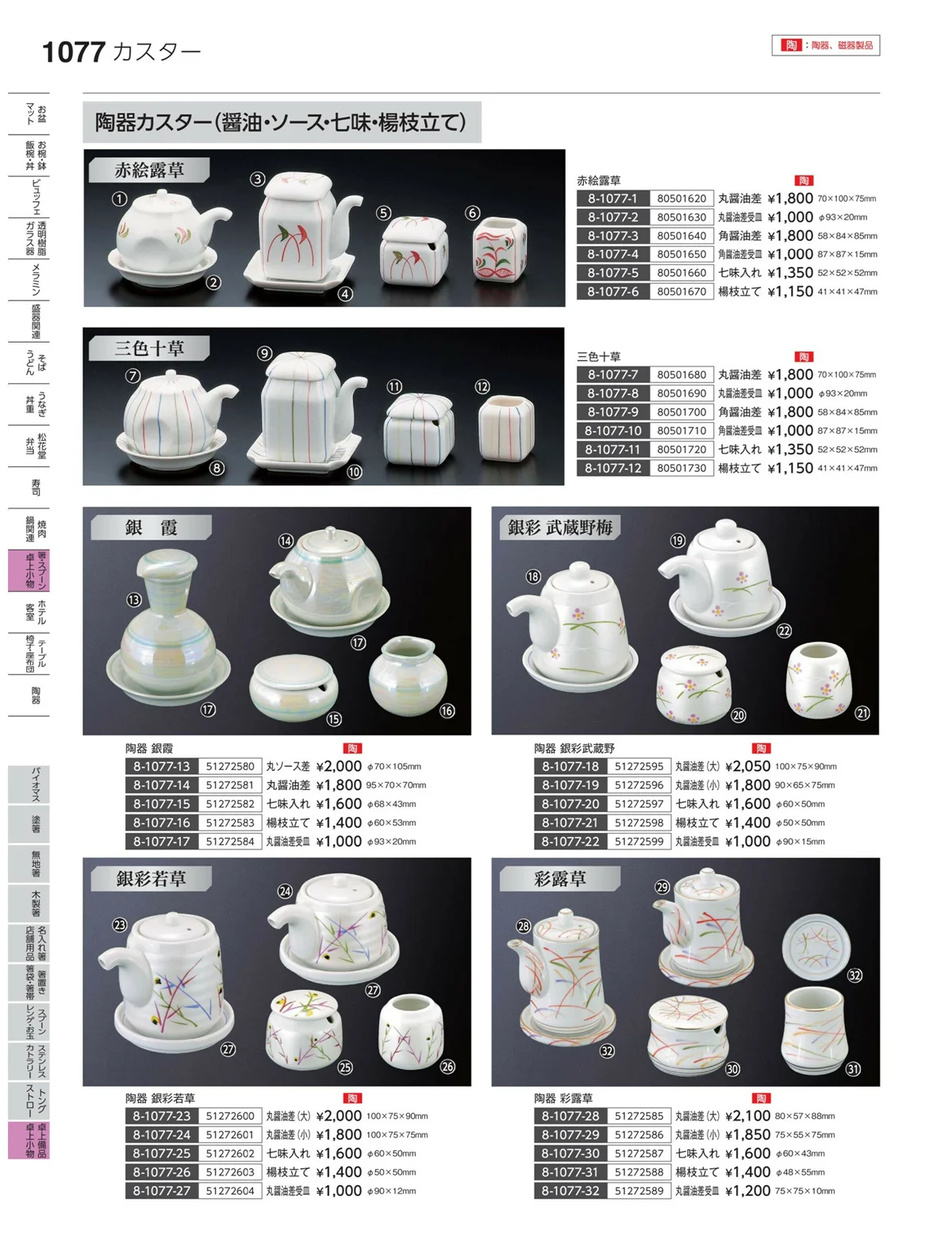 やすらぎvol.35・ページ番号1077・卓上備品・卓上小物