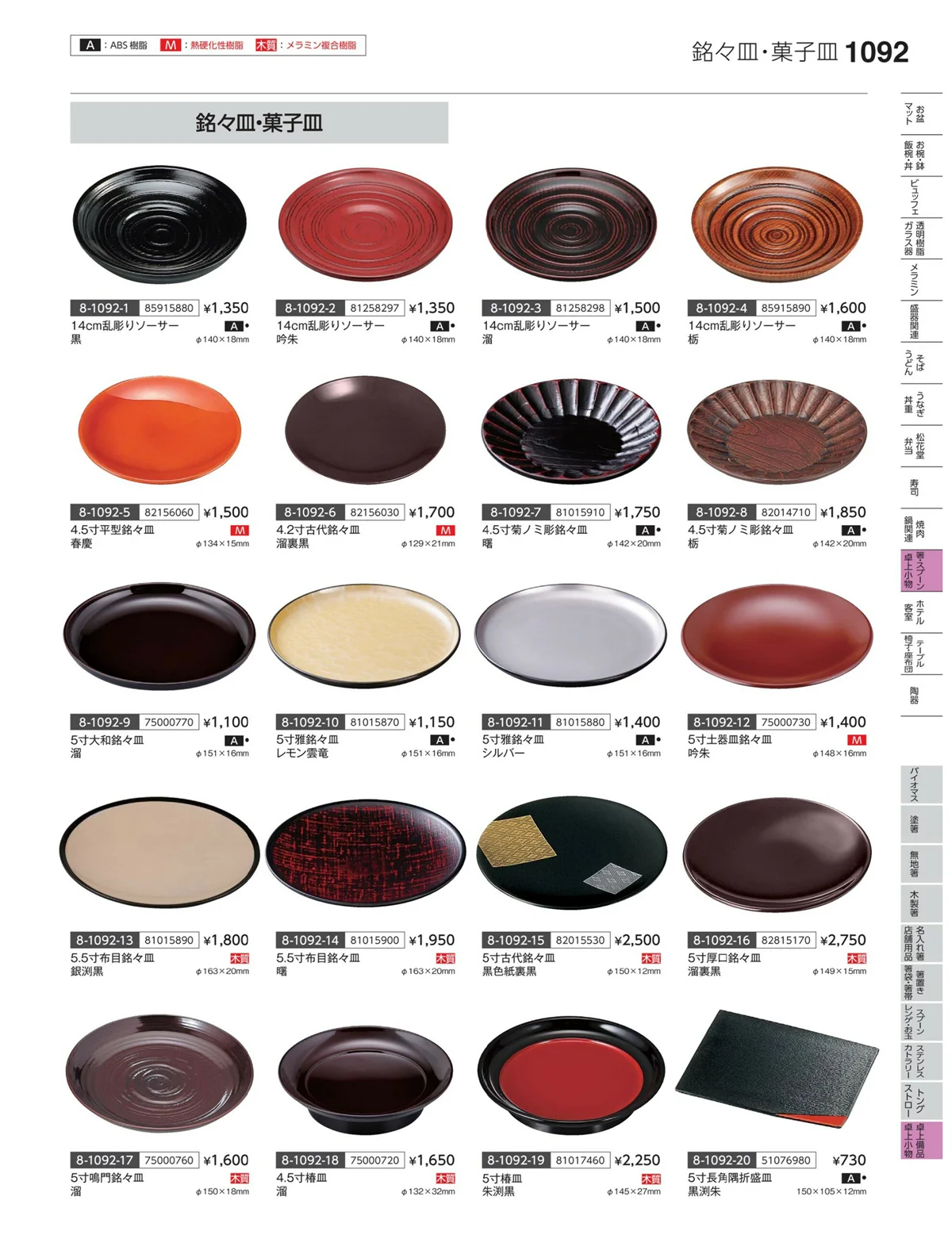 やすらぎvol.35・ページ番号1092・卓上備品・卓上小物