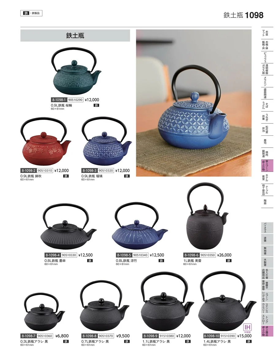 卓上備品・卓上小物 ページ1098