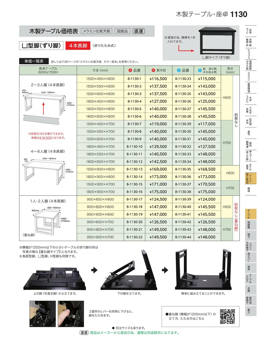 テーブル ページ1130