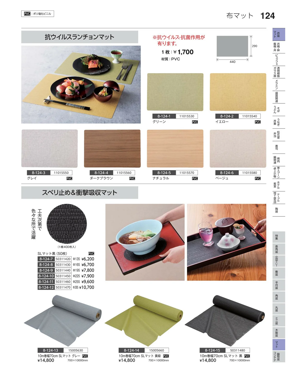 やすらぎvol.35・ページ番号124・マット
