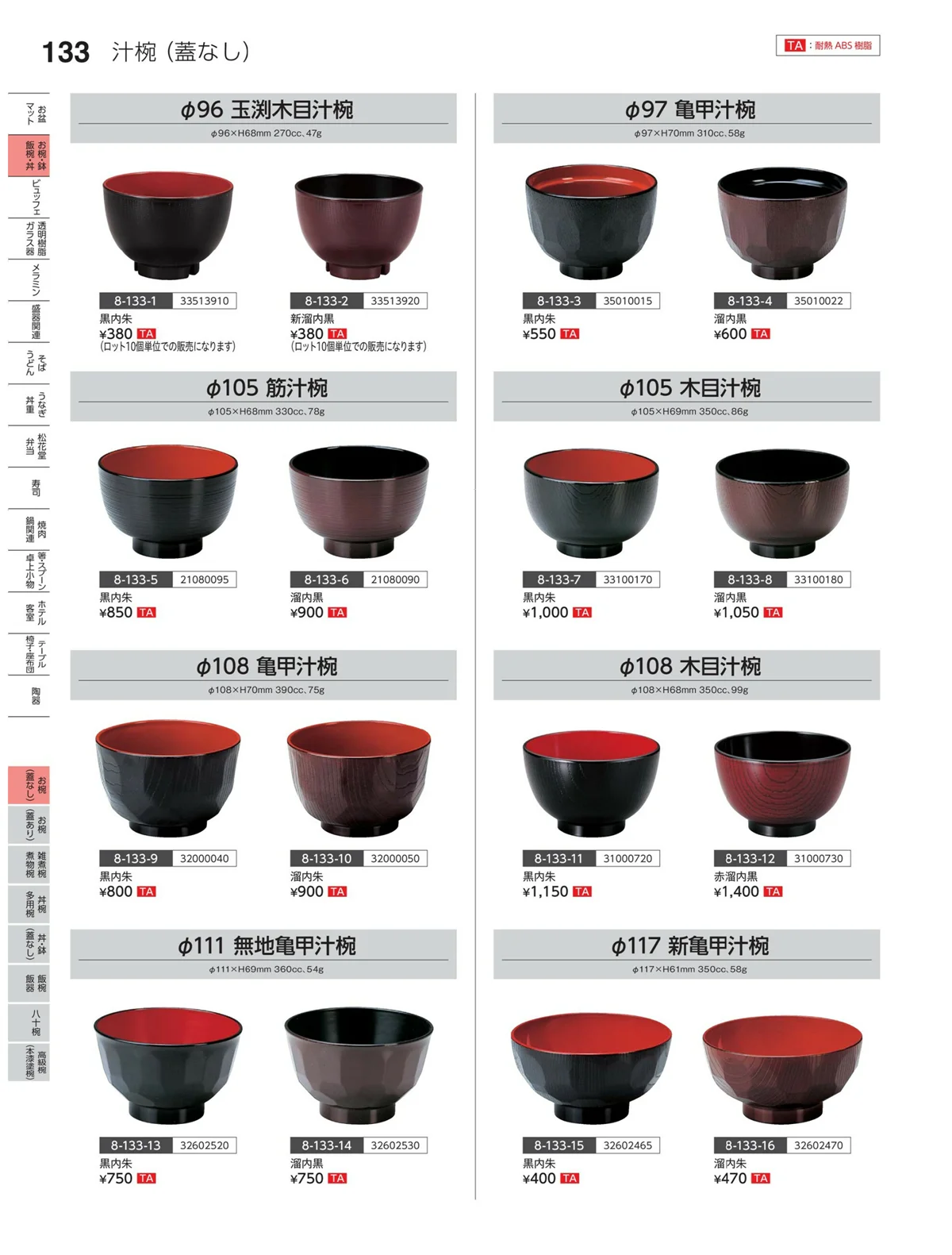 やすらぎvol.35・ページ番号133・お椀（蓋なし）