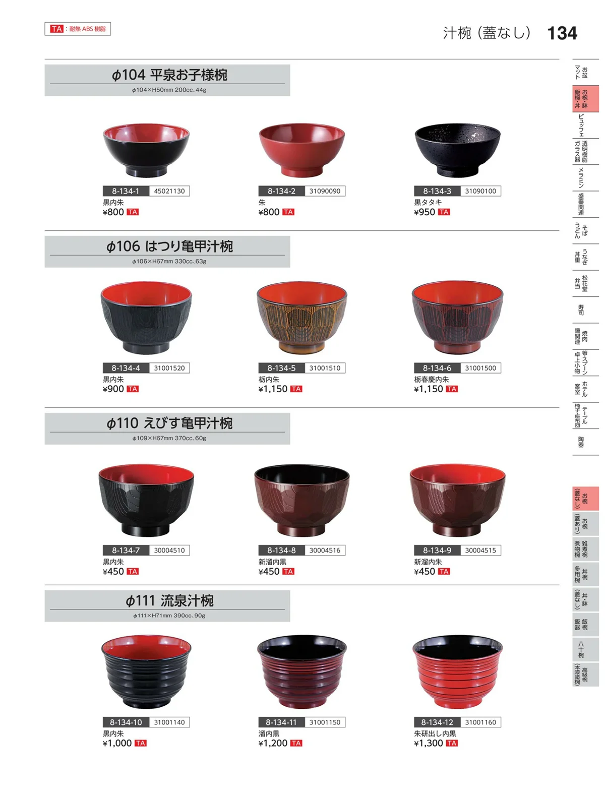 やすらぎvol.35・ページ番号134・お椀（蓋なし）