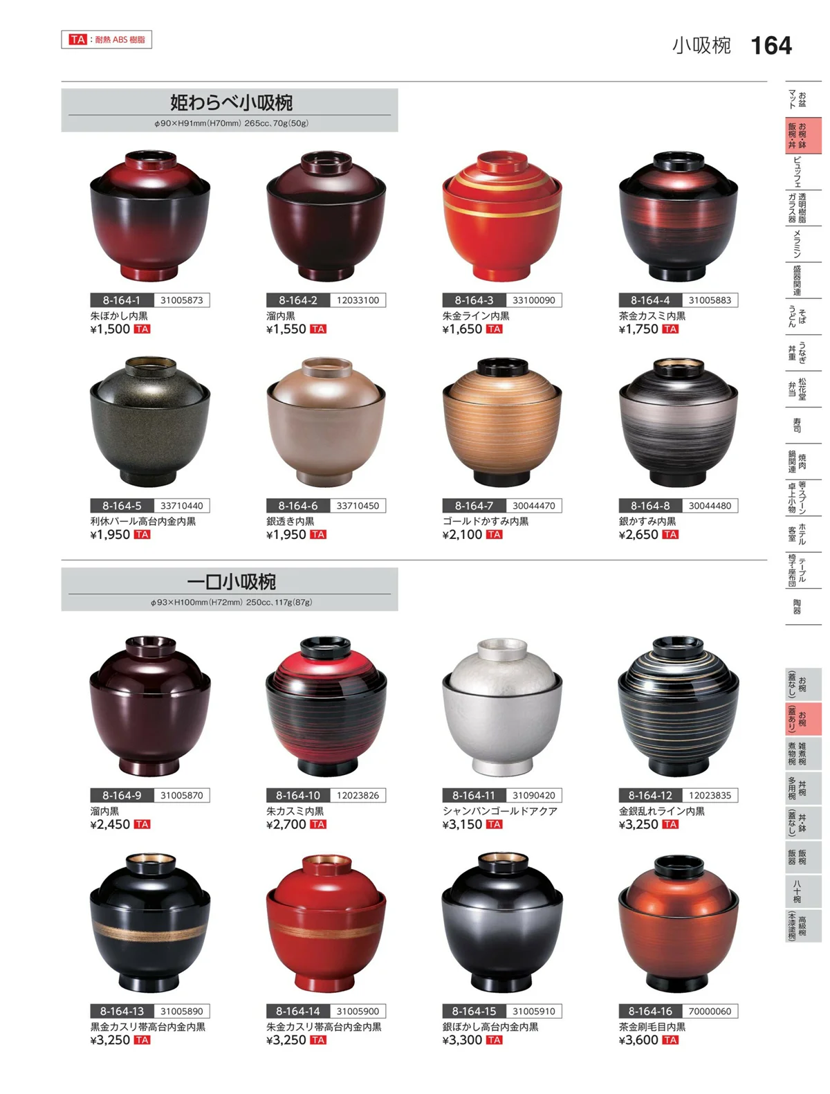 やすらぎvol.35・ページ番号164・お椀（蓋あり）