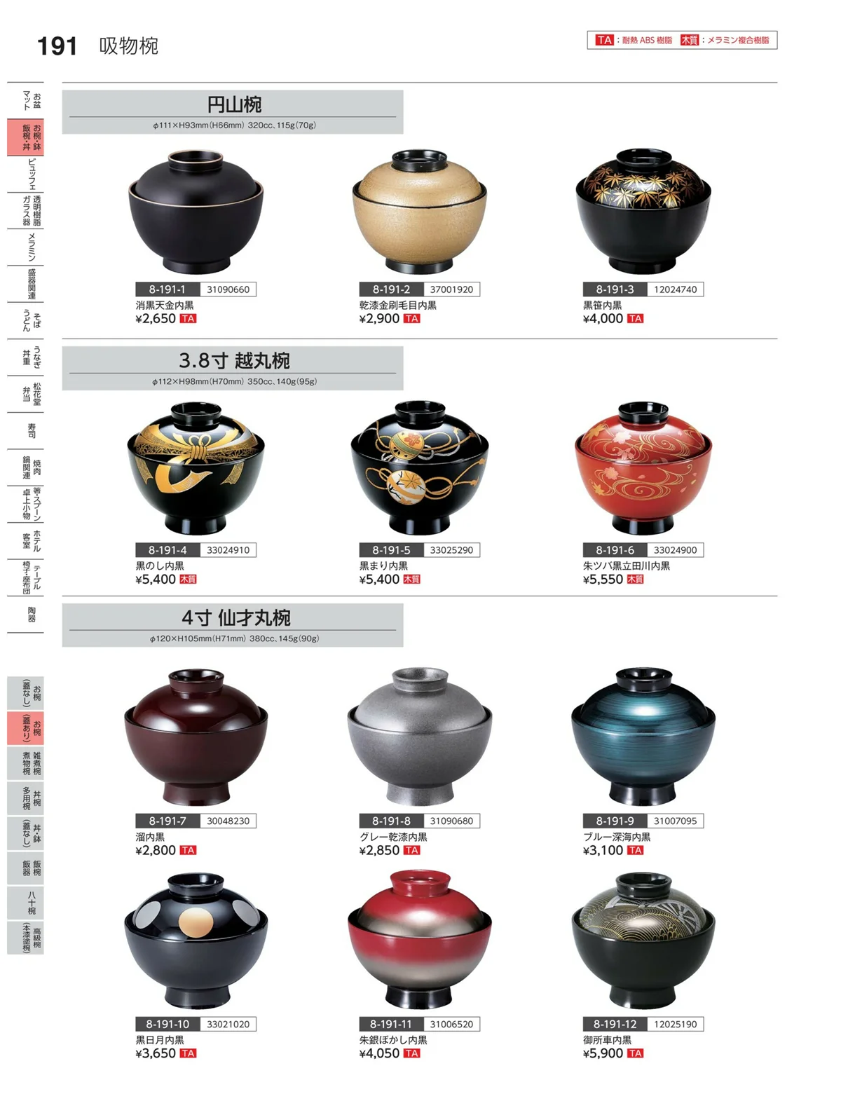 やすらぎvol.35・ページ番号191・お椀（蓋あり）