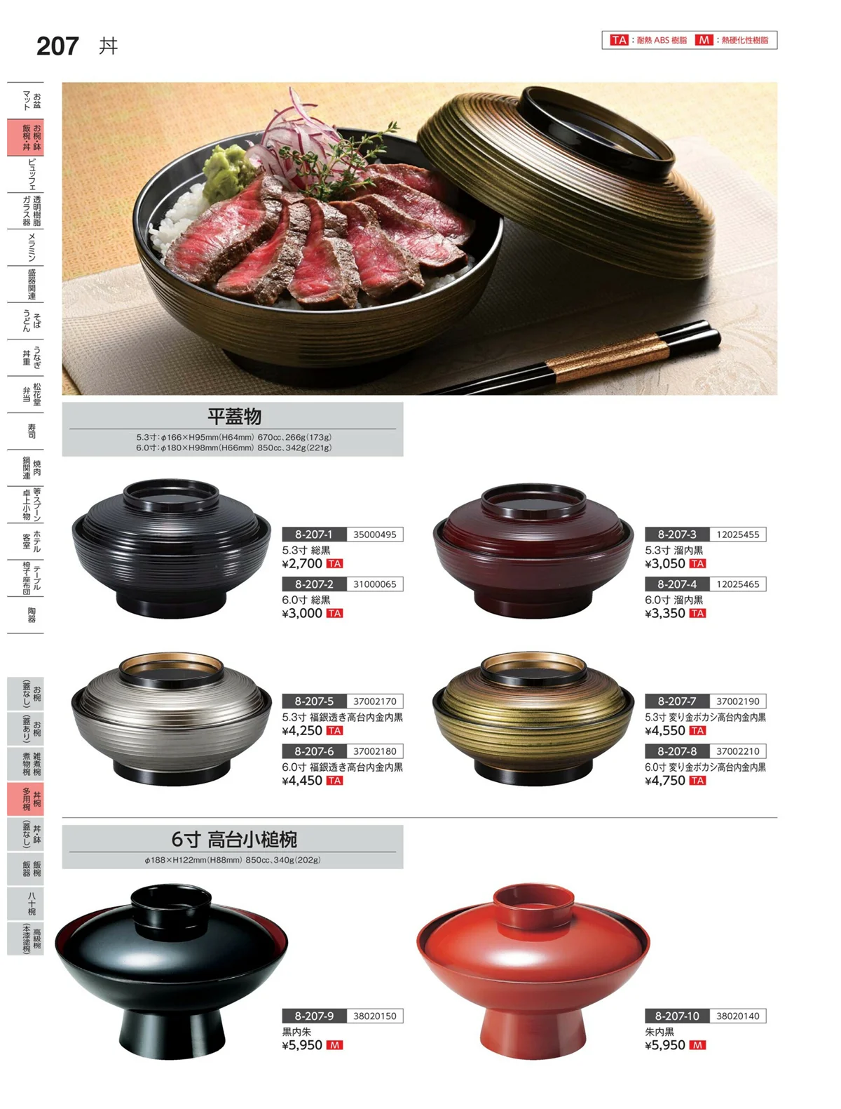 やすらぎvol.35・ページ番号207・半煮・多用椀