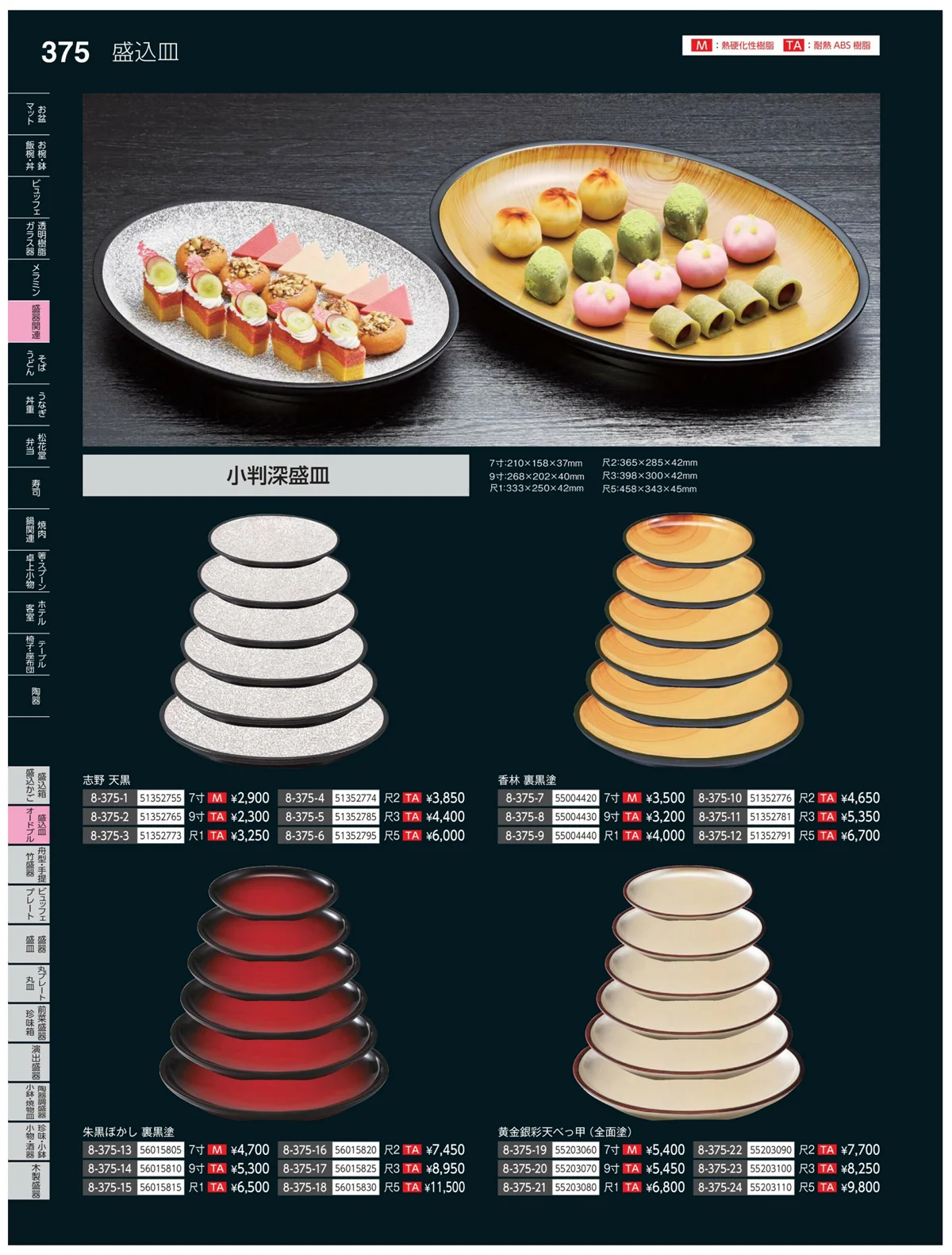やすらぎvol.35・ページ番号375・盛込皿・オードブル