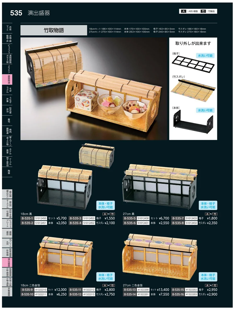 陶珍盛器・小鉢・焼物皿 ページ535