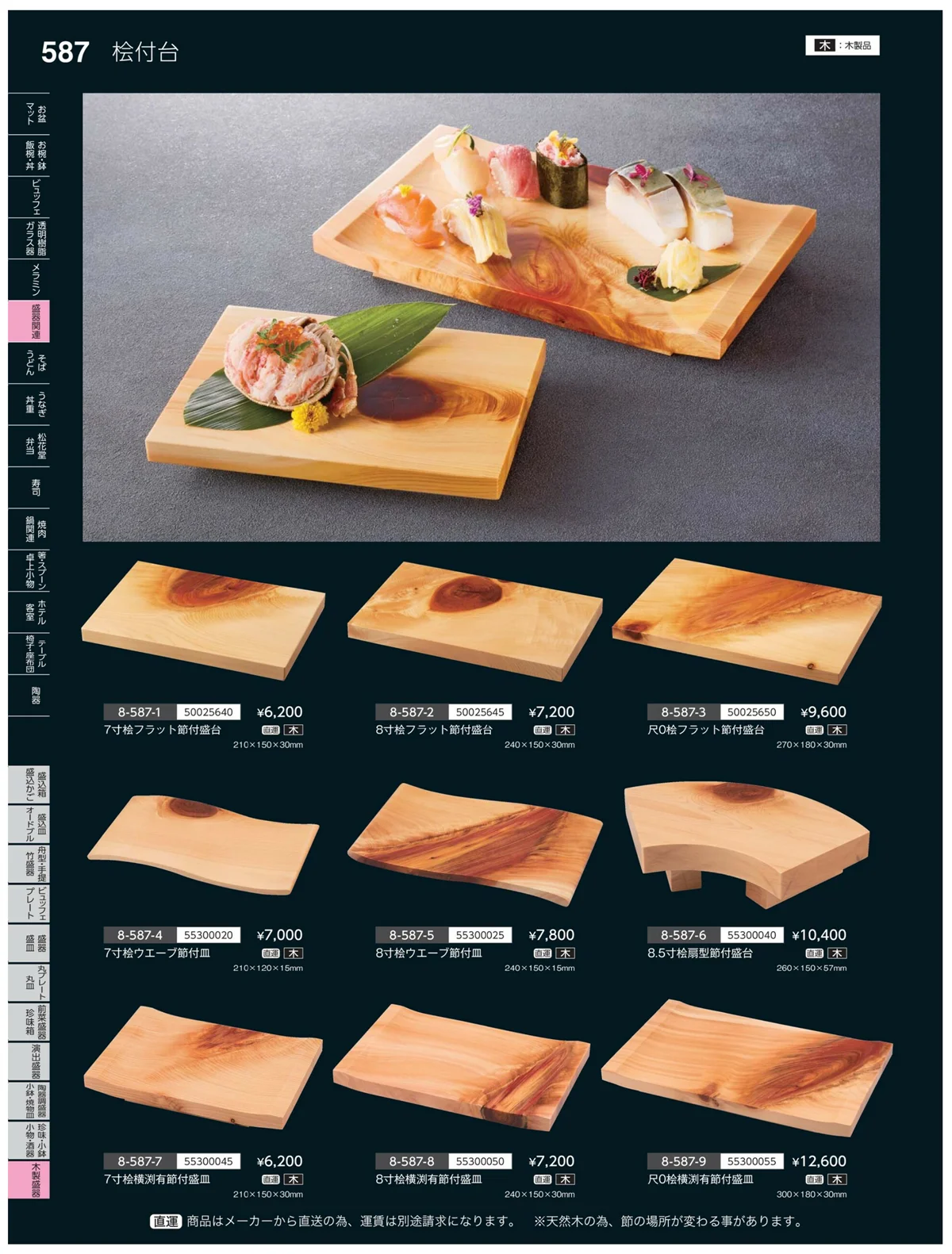 やすらぎvol.35・ページ番号587・木製盛器