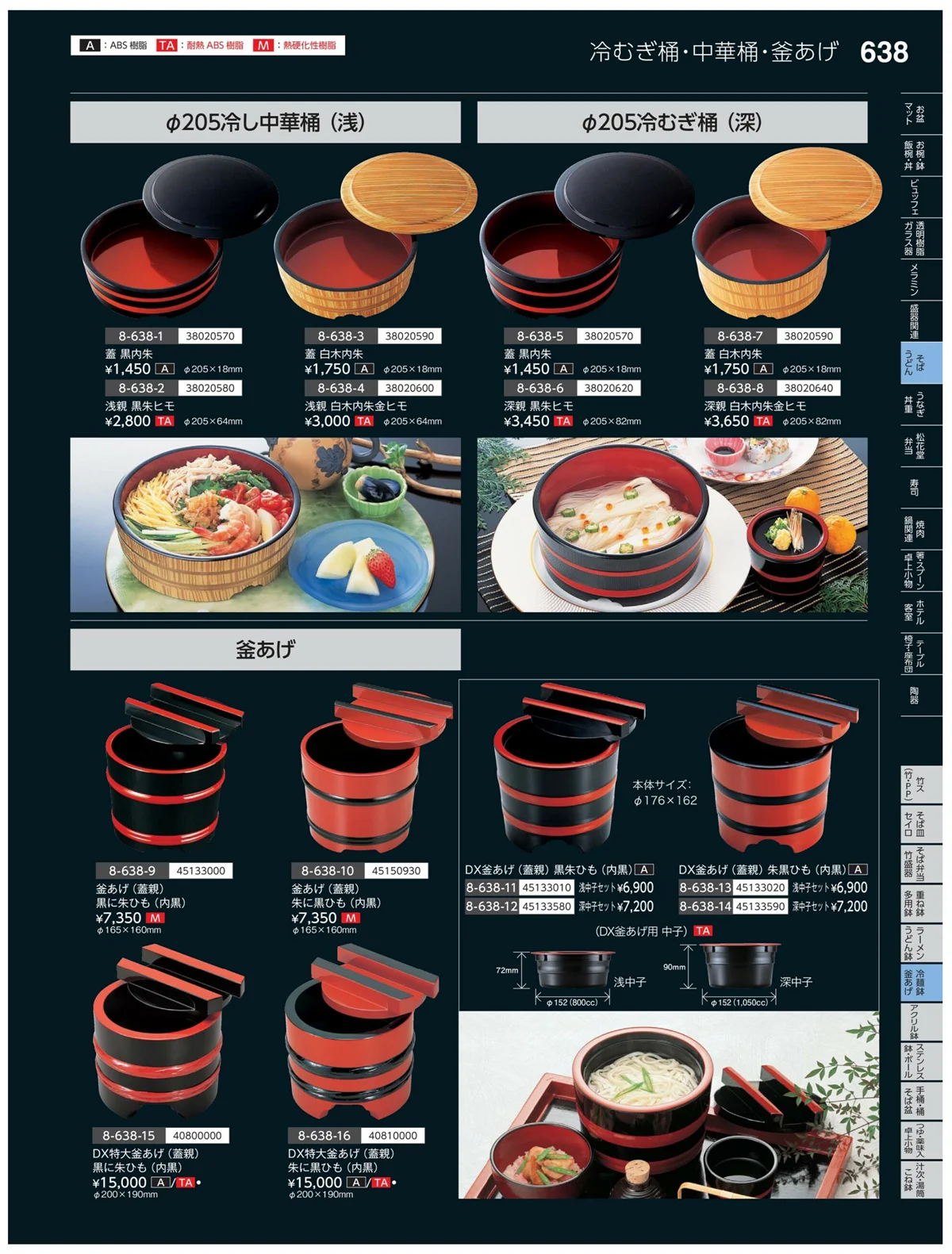 やすらぎvol.35・ページ番号638・冷麺鉢・盛鉢