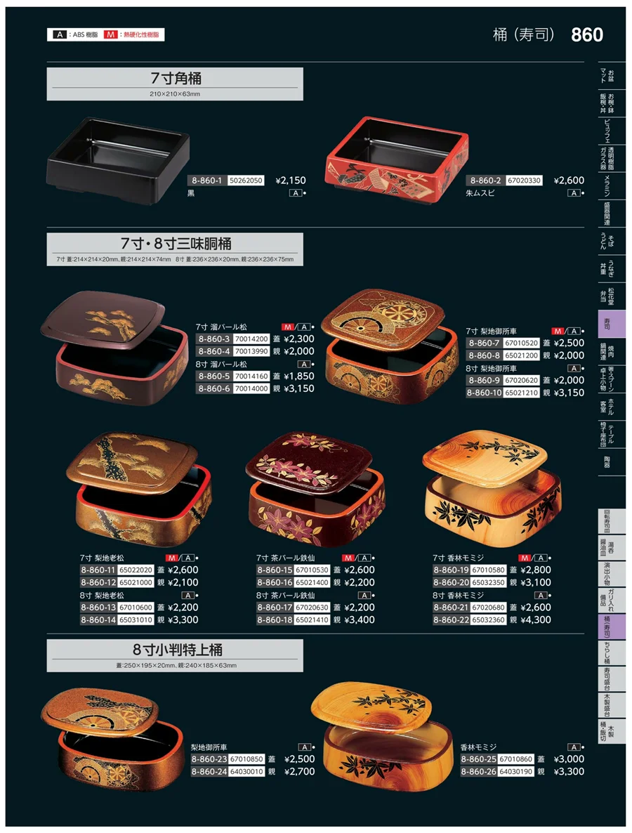 寿司桶 ページ860