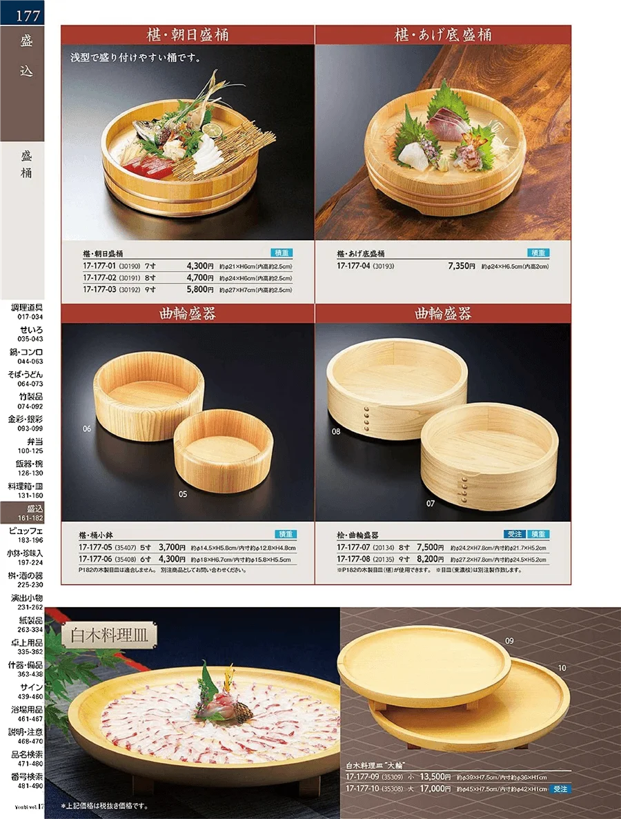 用美vol.17・ページ番号177・盛桶