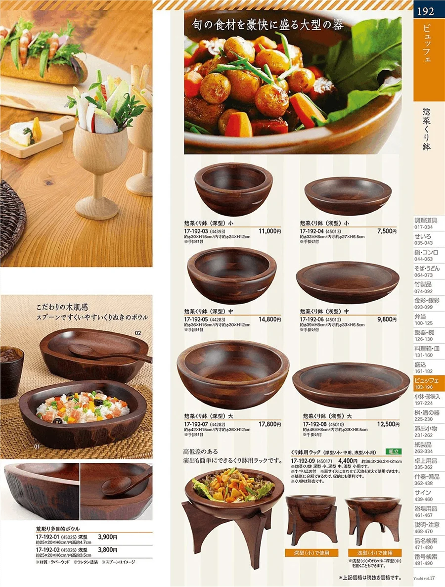 用美vol.17・ページ番号192・くり抜・くりぬきバット