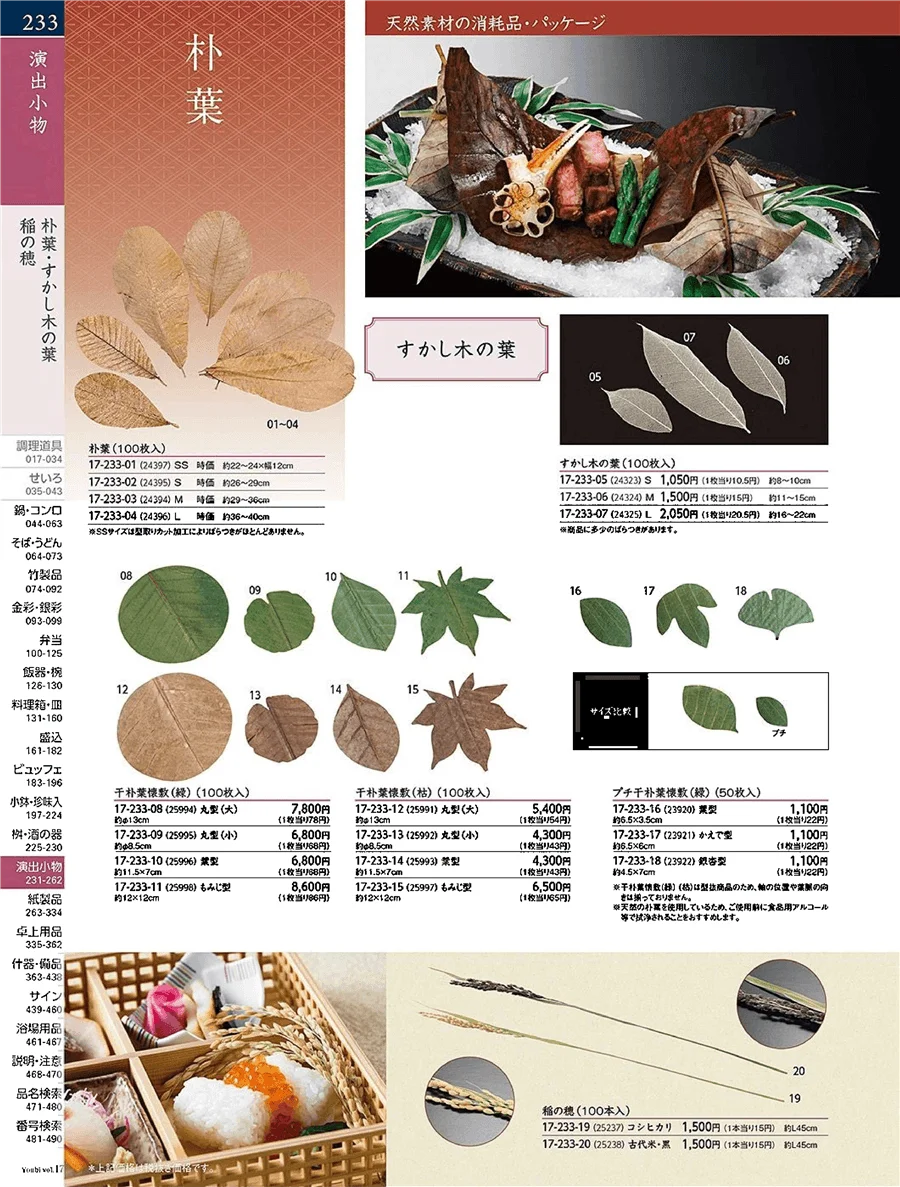 料理皿 ページ233