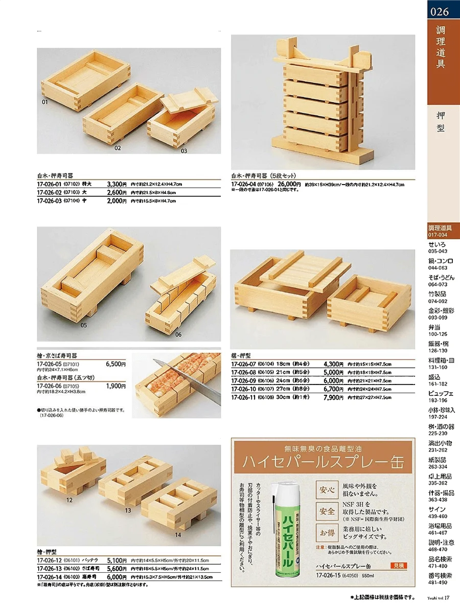 抜板類・麺台・麺切 ページ26