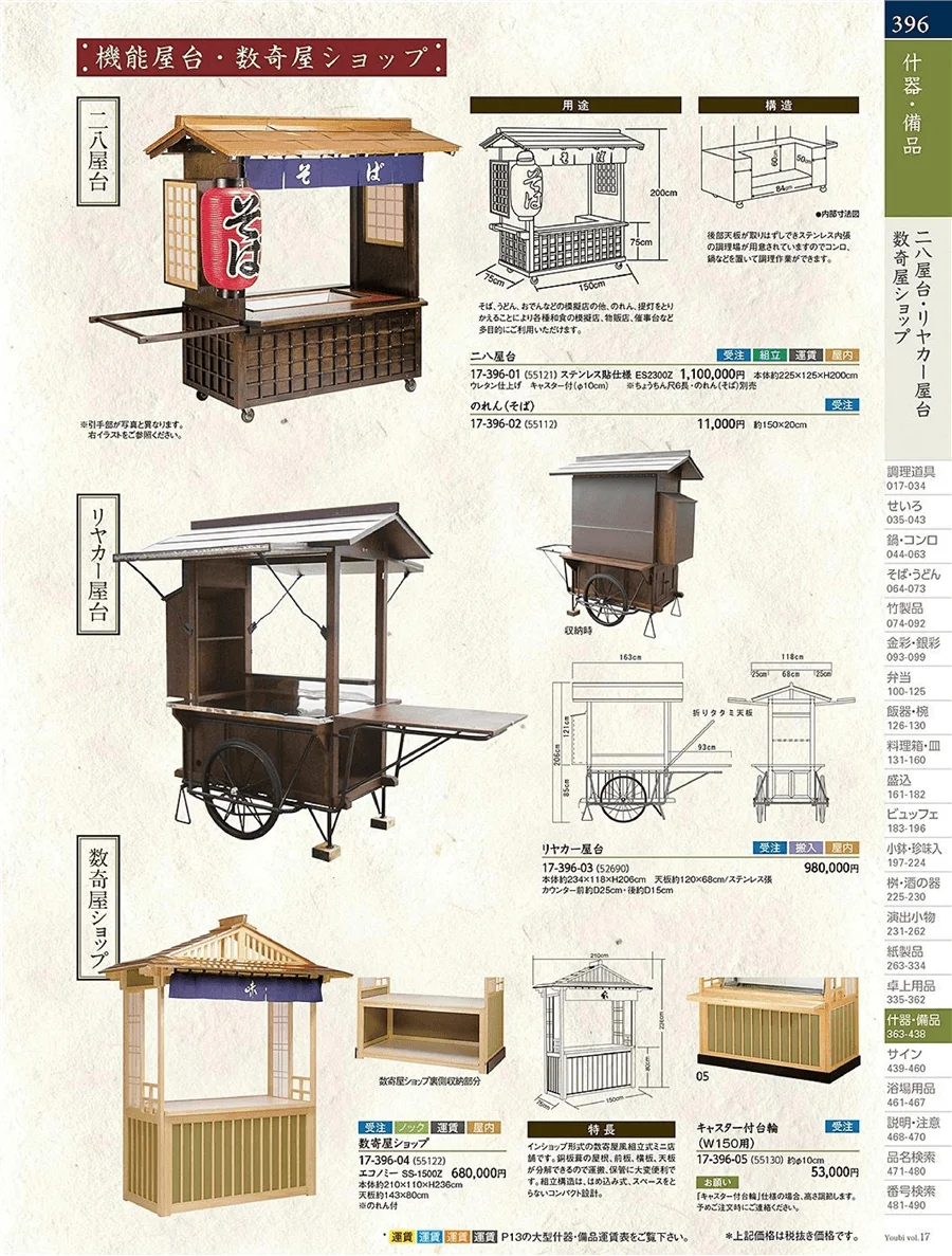 用美vol.17・ページ番号396・ざる・竹籠