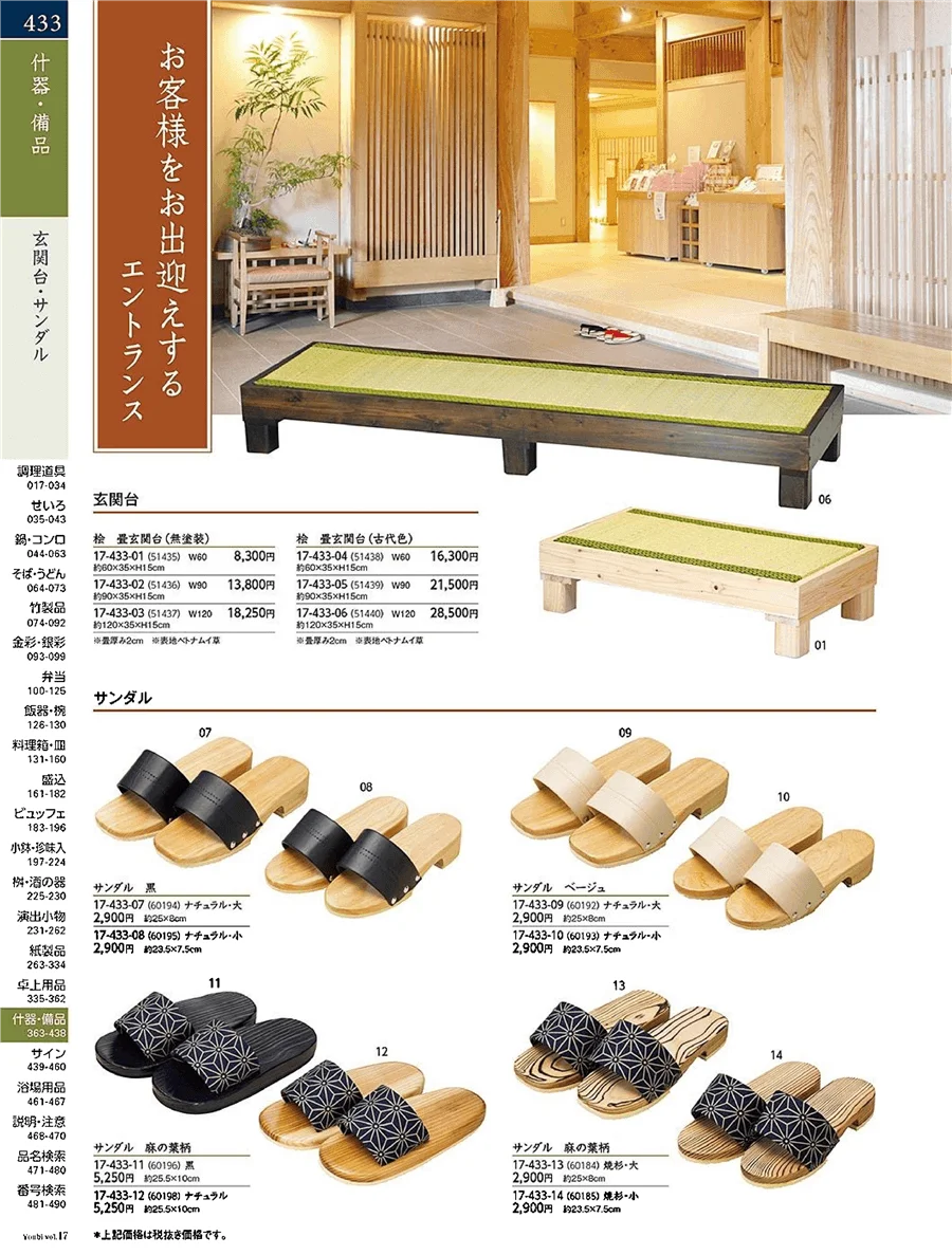 用美vol.17・ページ番号433・江戸傘・サンバ・粋へら