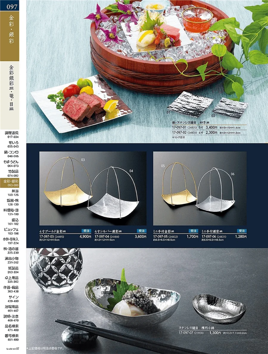 金彩陶器皿 ページ97