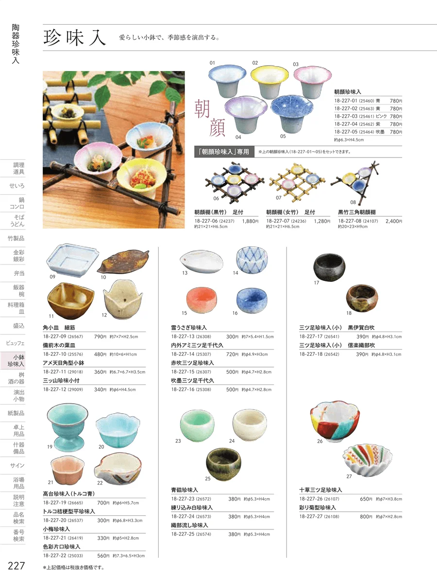 陶器珍味入 ページ227