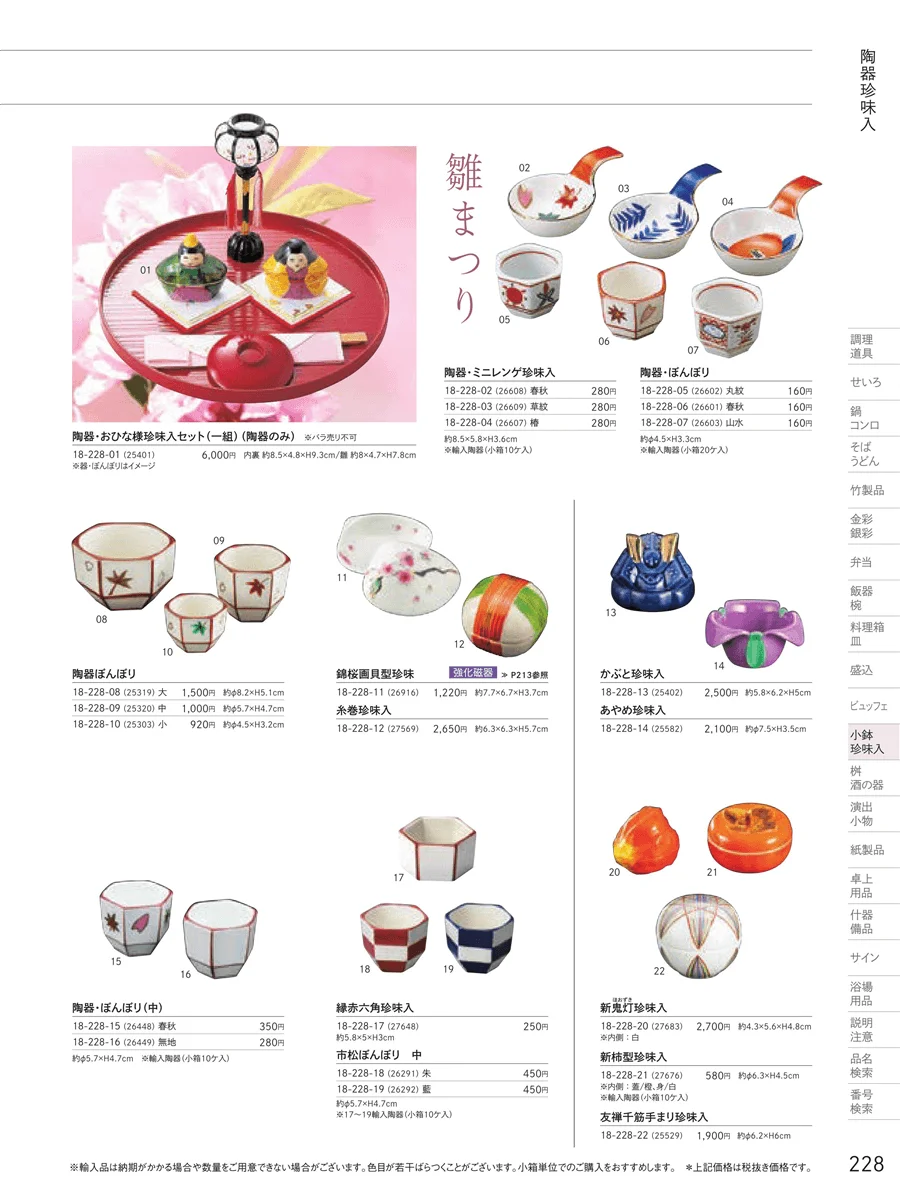 陶器珍味入 ページ228