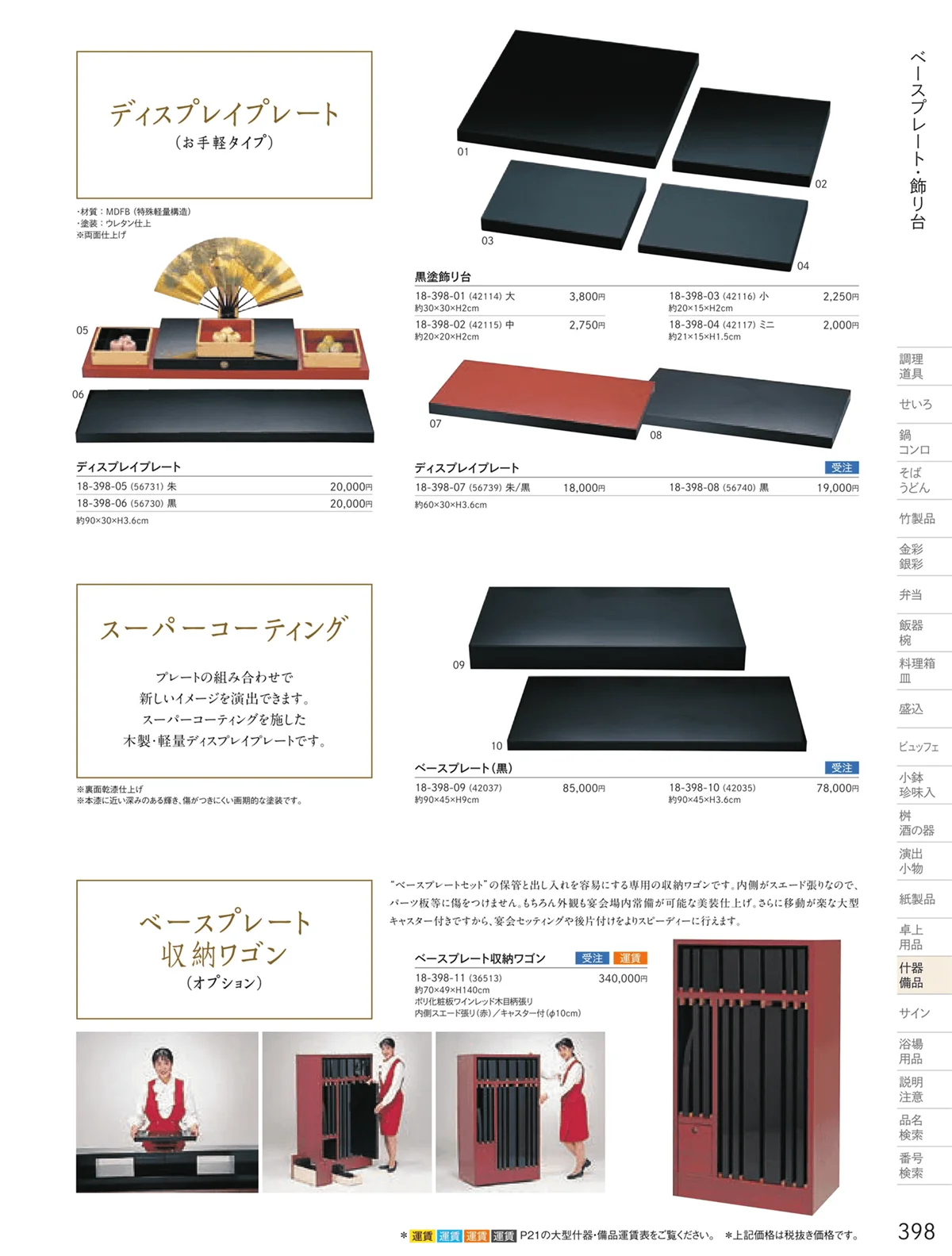 用美vol.18・ページ番号398・コンビネーション・ベースプレート