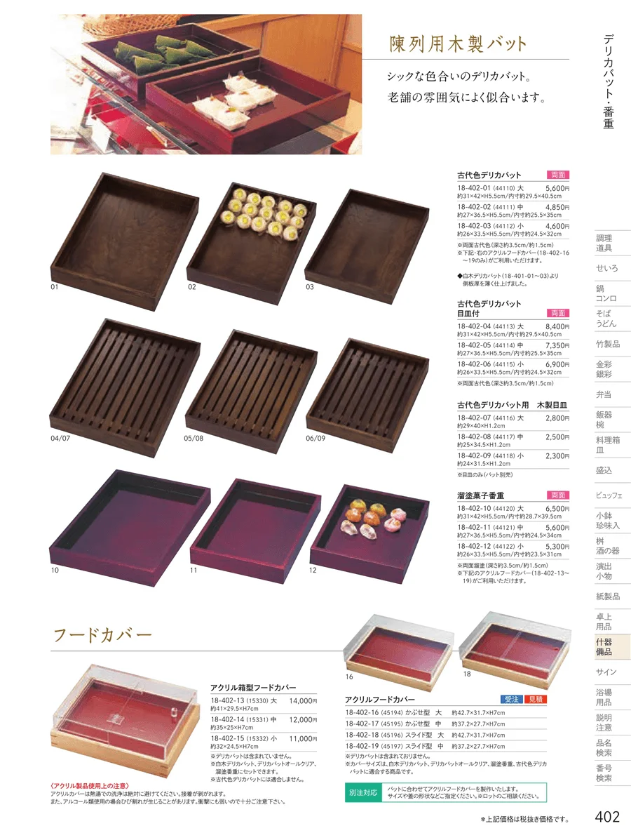 木箱・デリカバット ページ402
