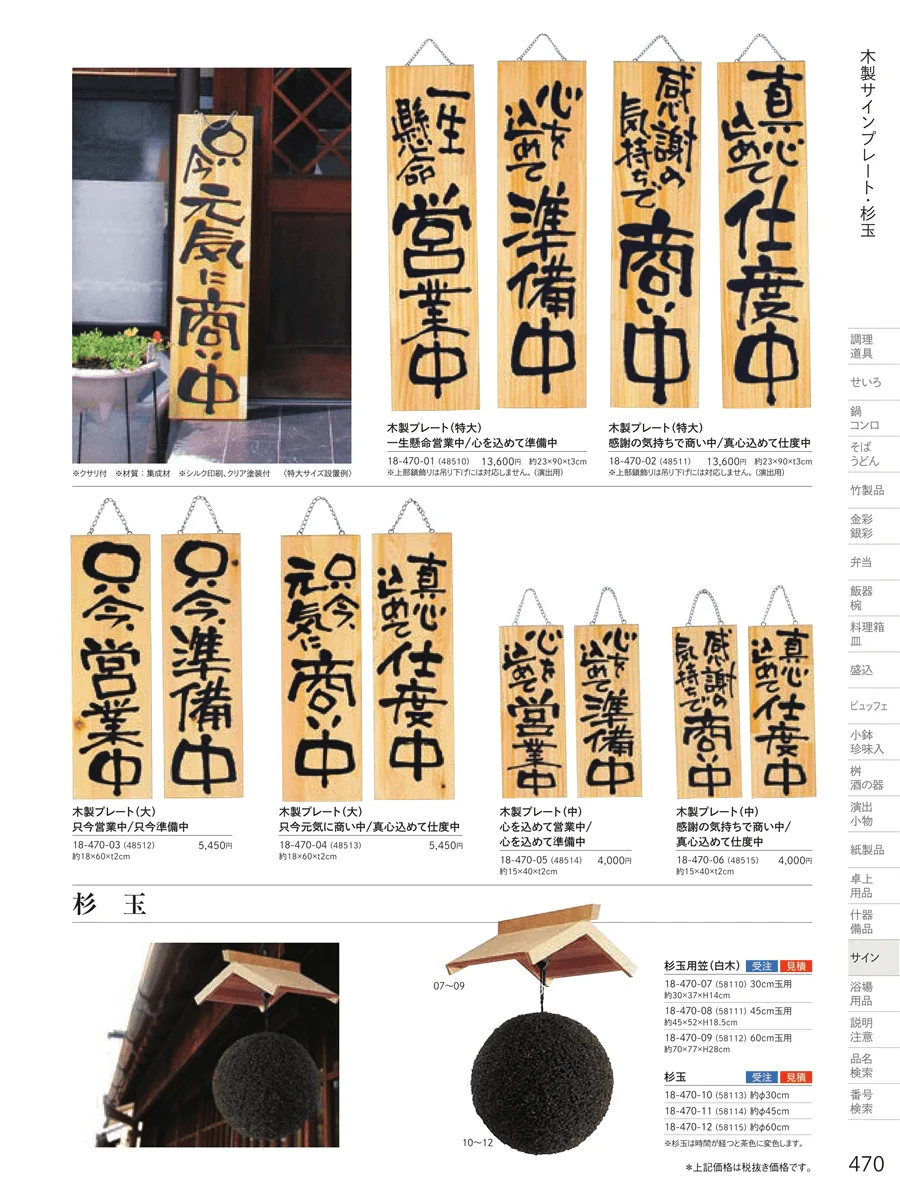 用美vol.18・ページ番号470・サインプレート