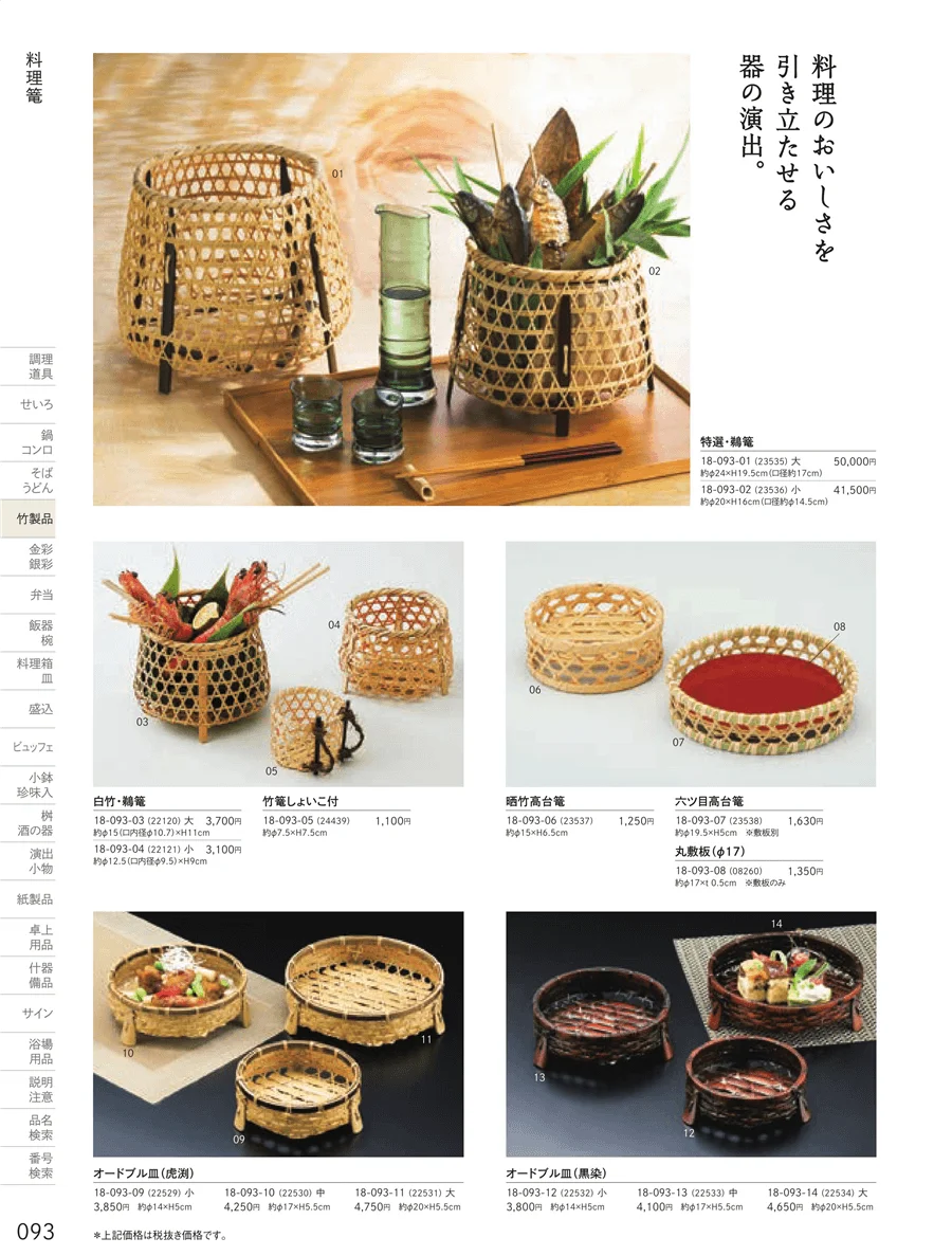 料理篭・鵜篭 ページ93